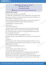 Đề thi giữa kì 2 Văn 8 - Đề số 12
